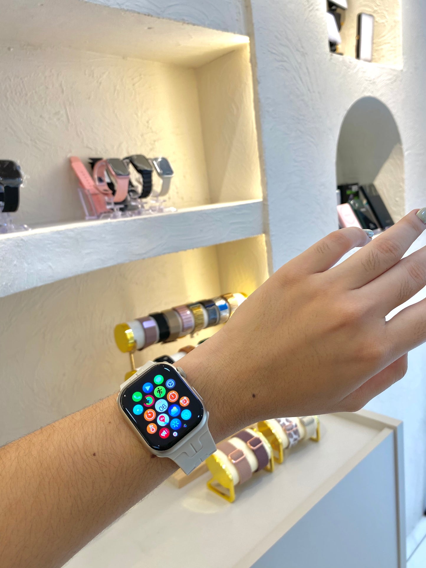 Reloj champaña 38mm (inglés)