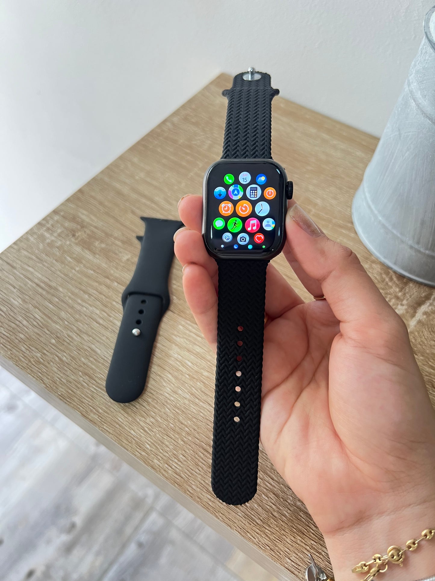 Reloj 41mm negro x2 (CM)