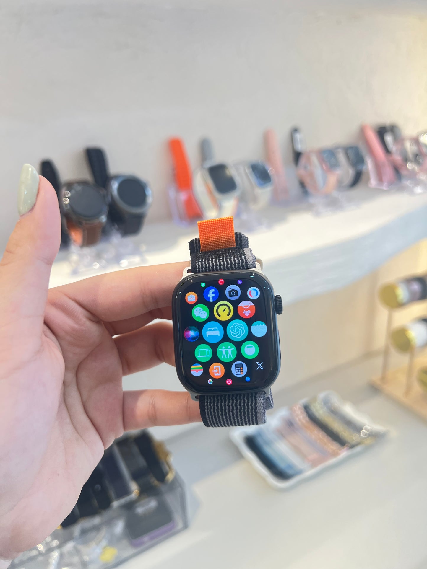 Reloj negro 45mm (CV)