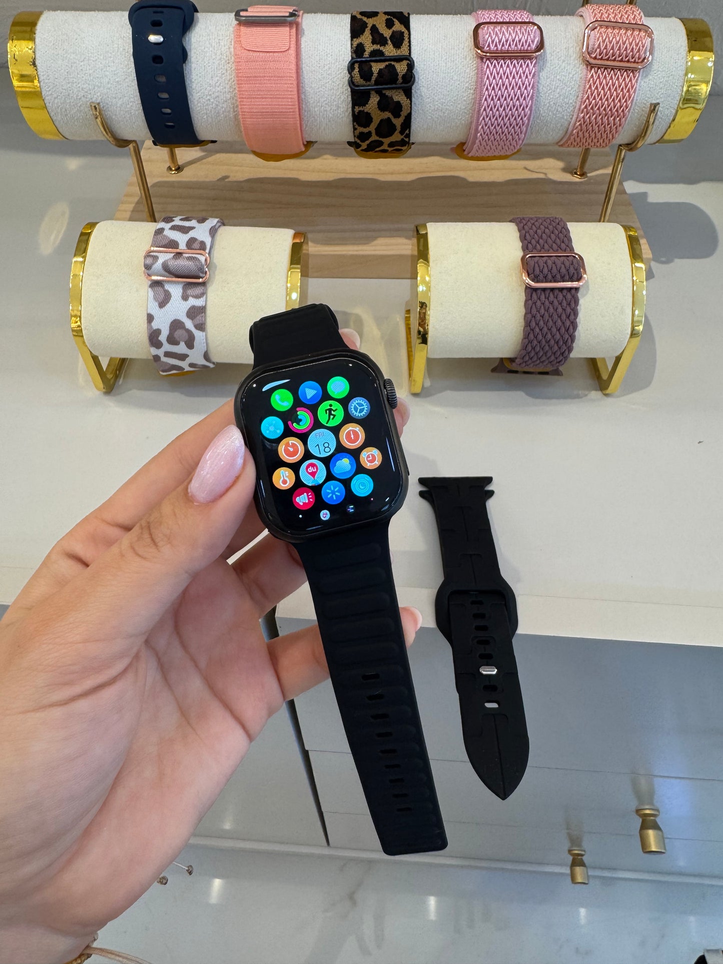 Reloj negro 38mm