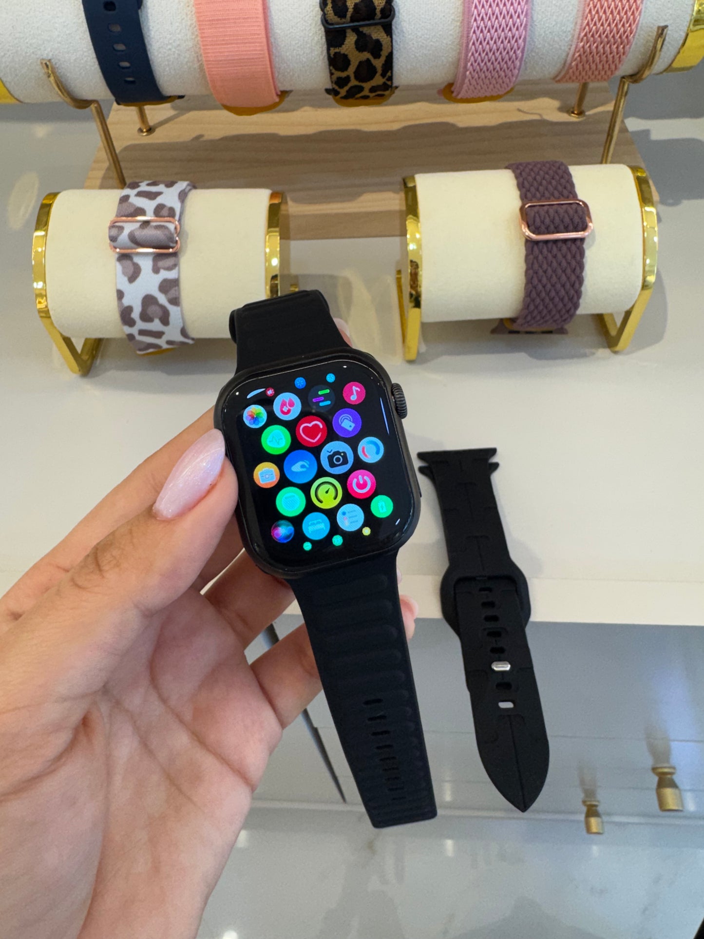 Reloj negro 38mm