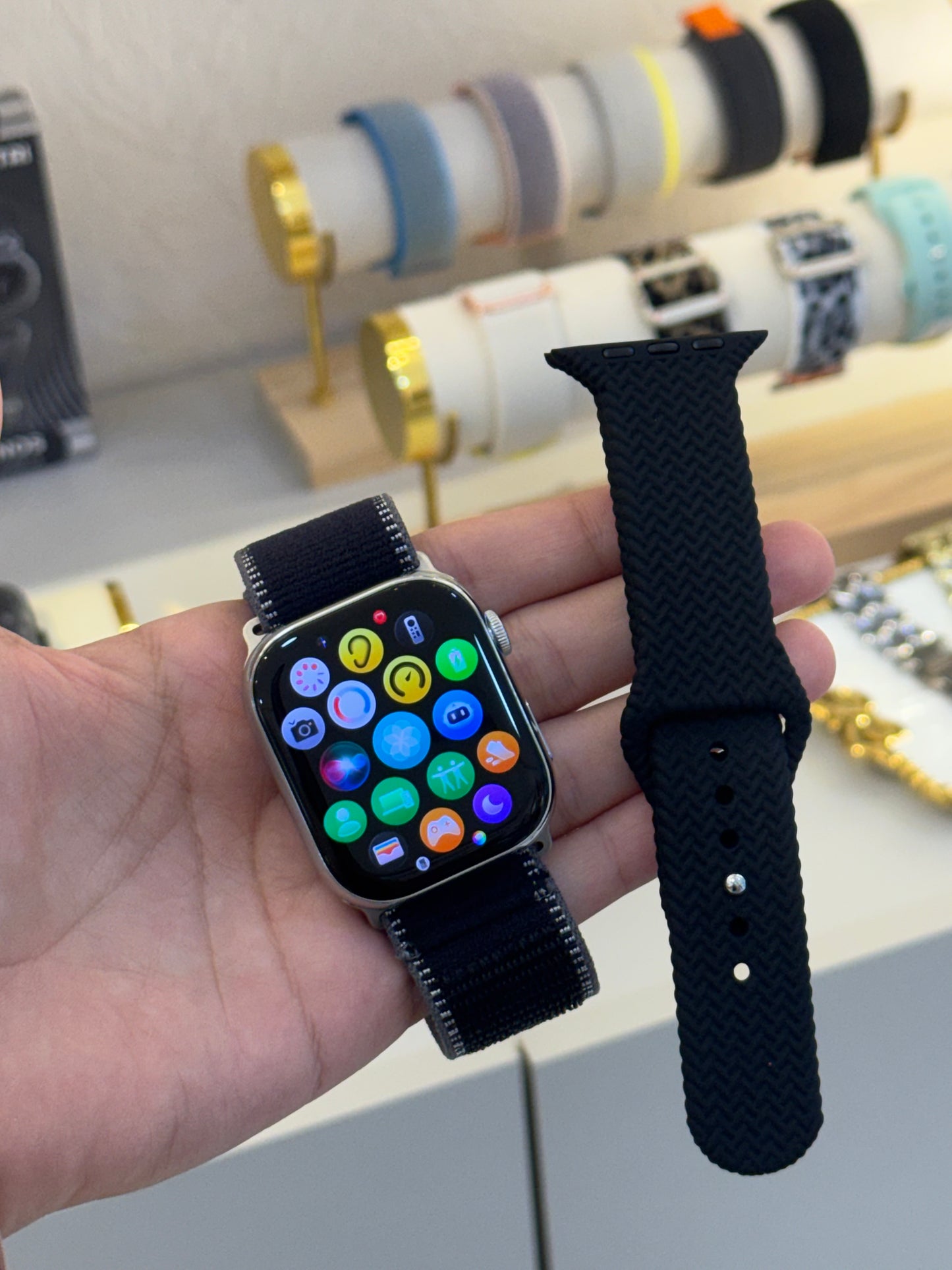 Reloj plateado 46 mm ( 11 pro Max)