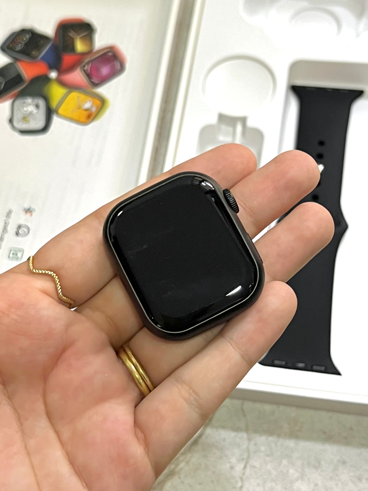 Reloj negro 41mm (CB)