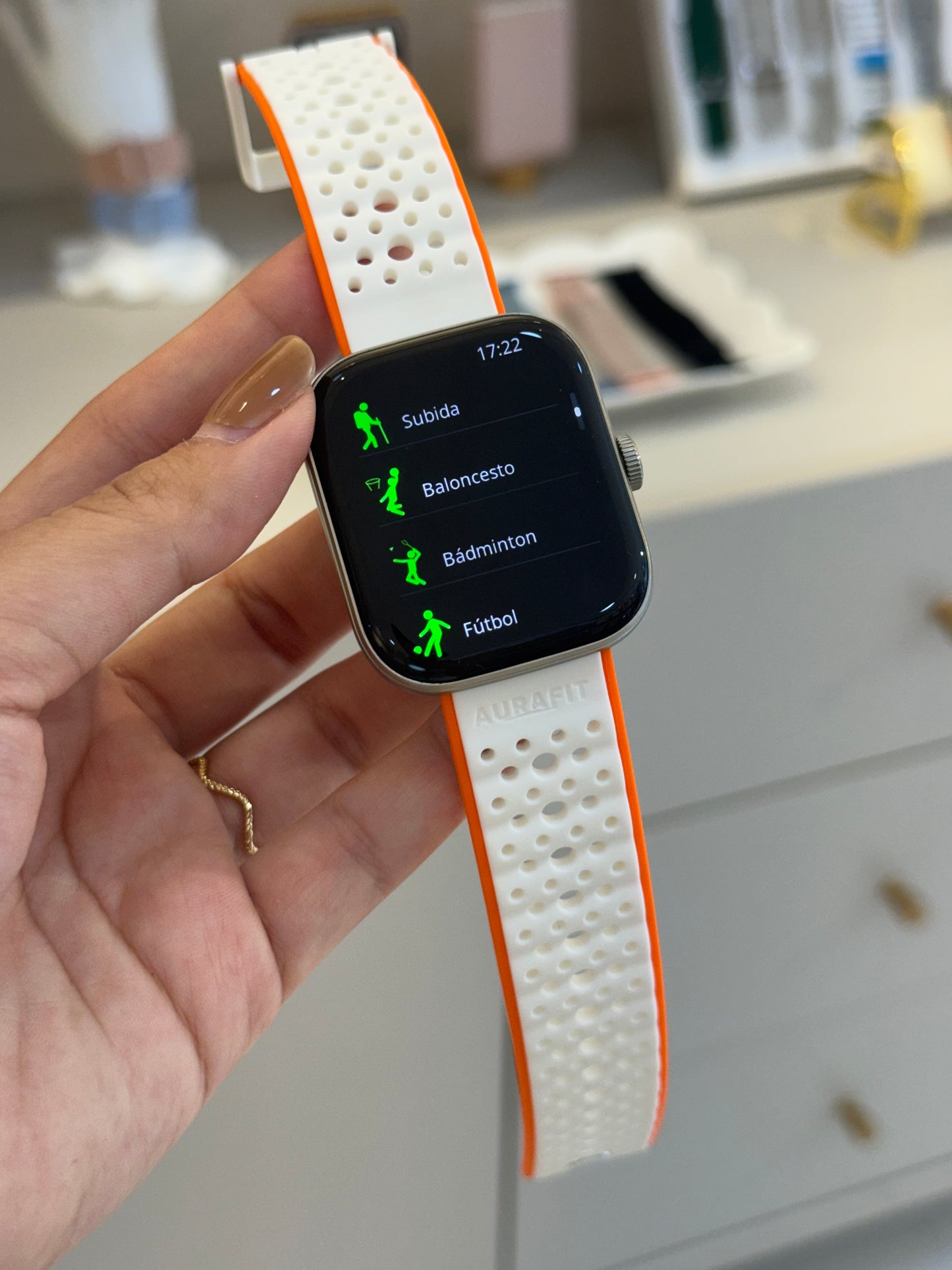 Reloj Champaña resistente al agua 💦