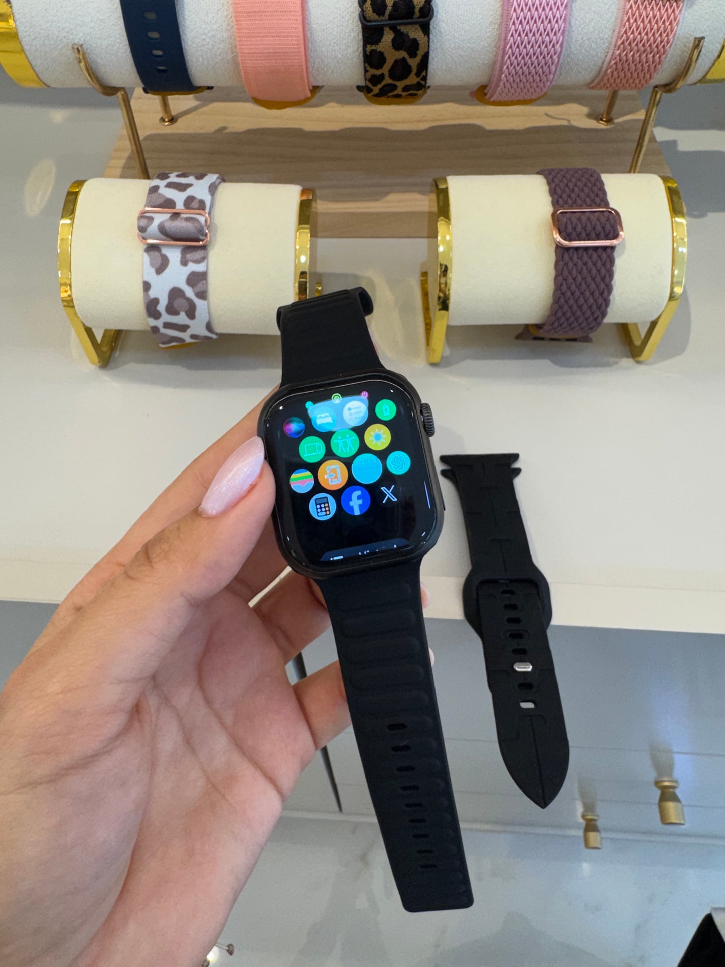 Reloj negro 38mm