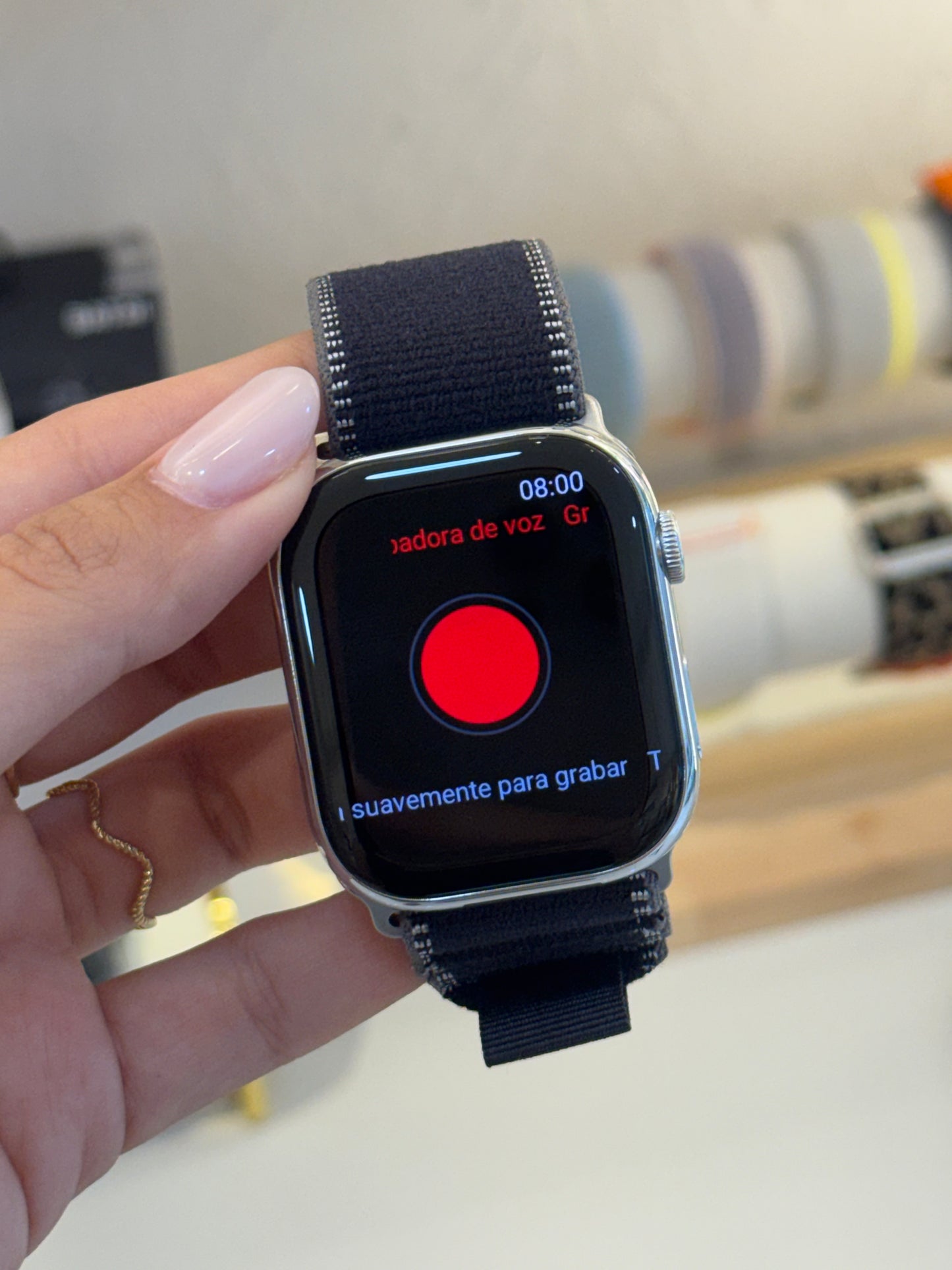 Reloj plateado 46 mm ( 11 pro Max)