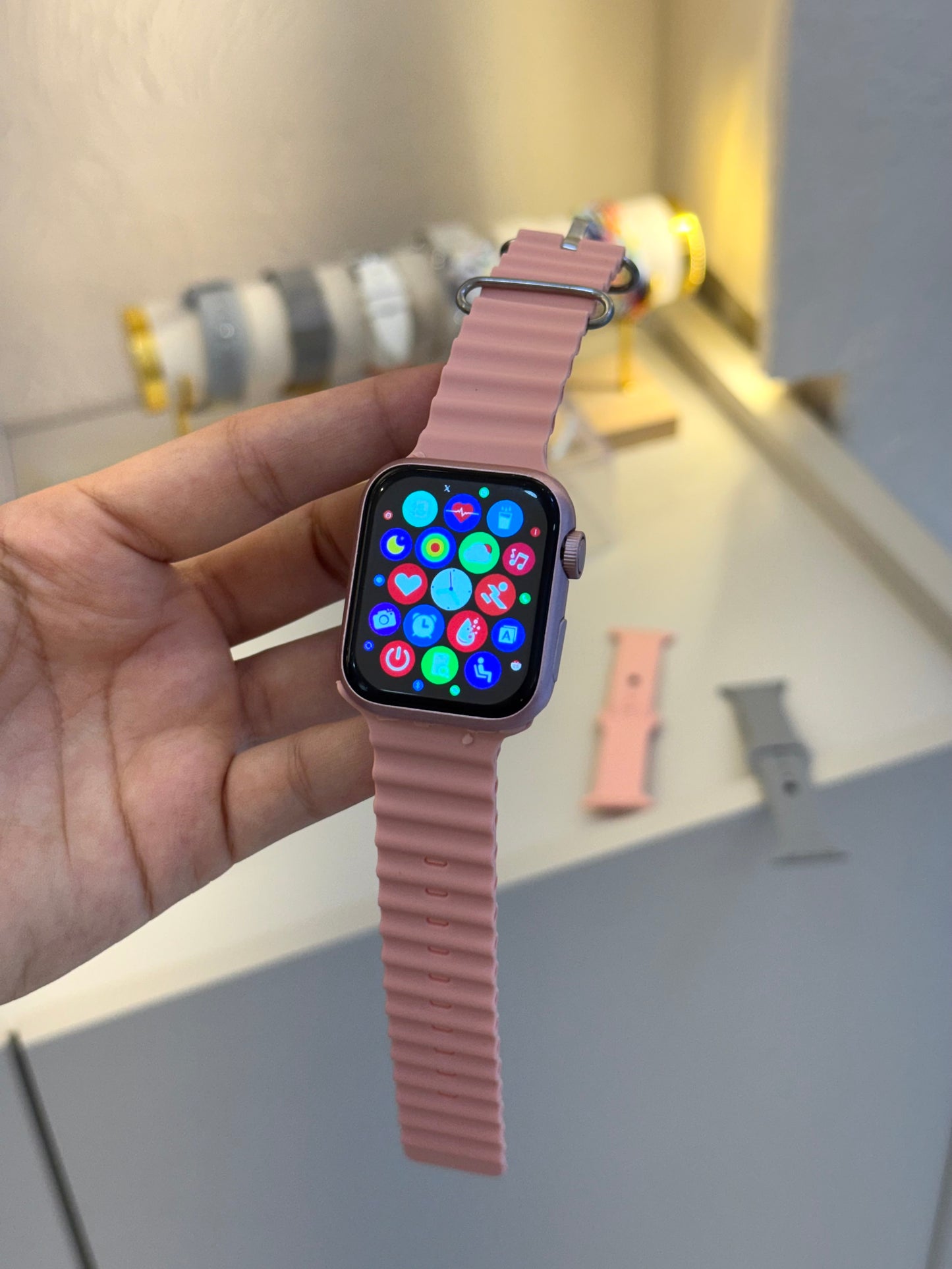 Reloj rosa 38mm x3