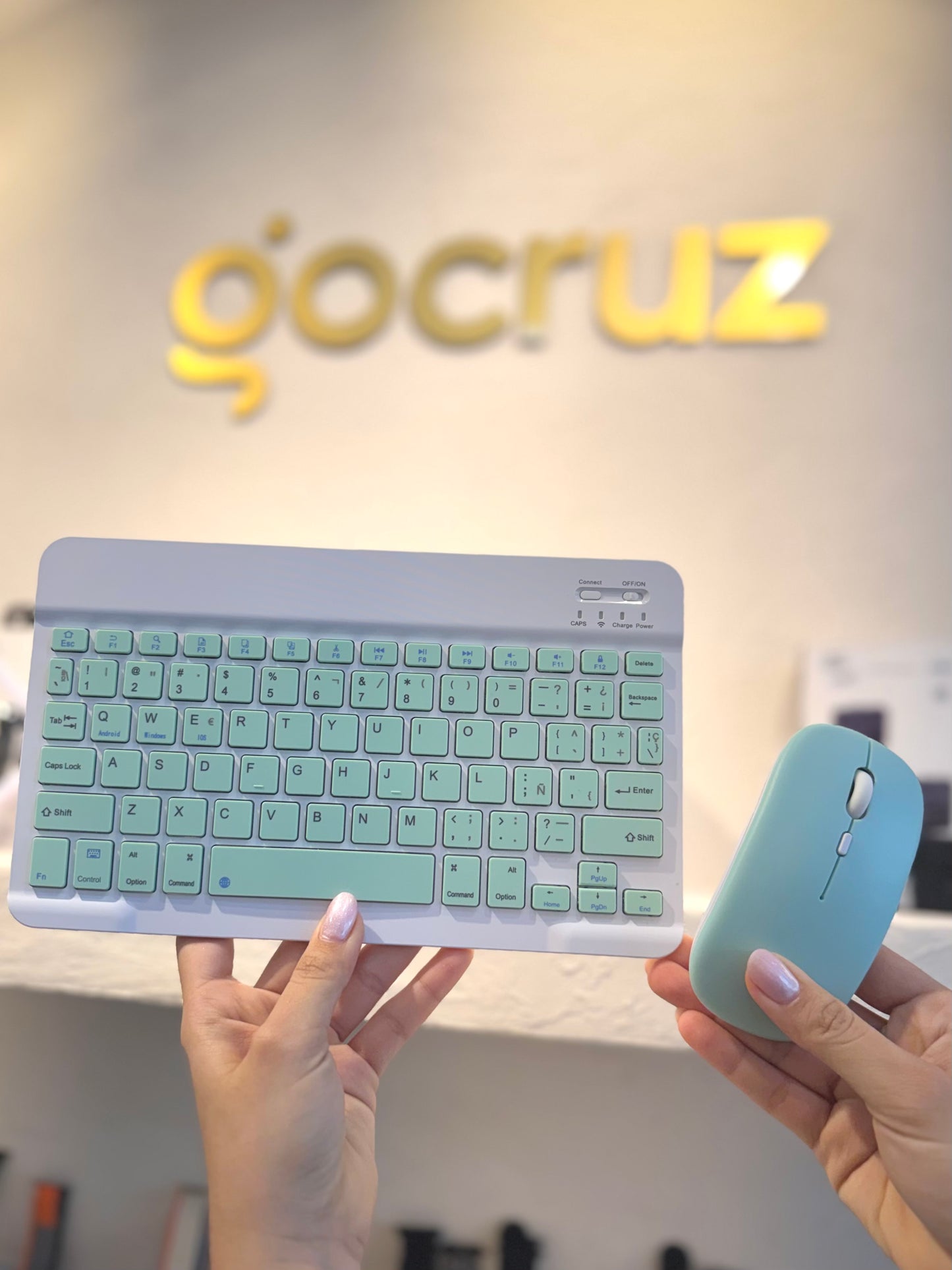 Teclado + mouse inalámbrico (+ colores)