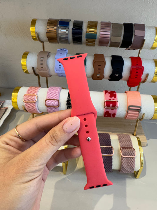 Manilla silicona fucsia (38/41mm)