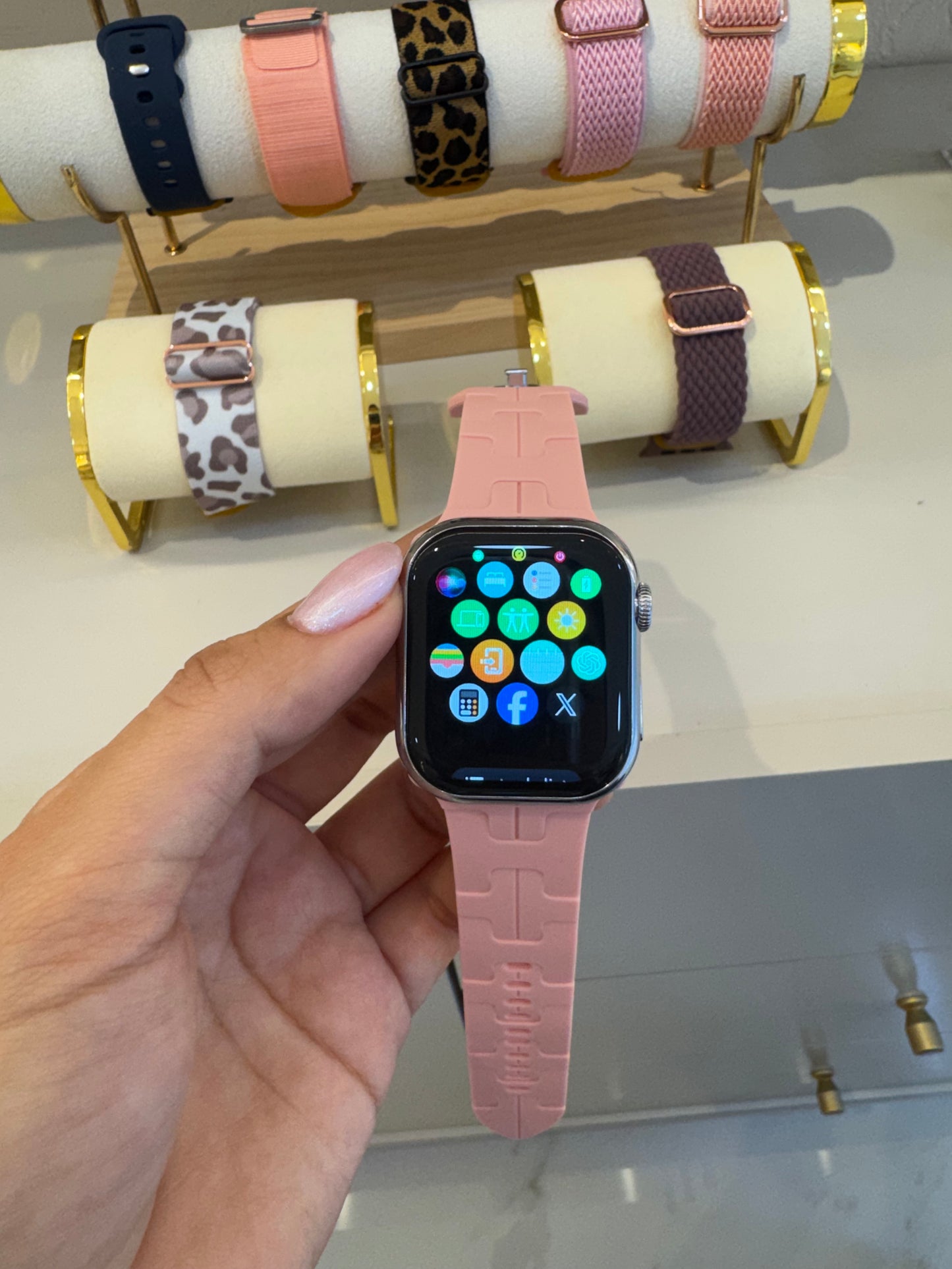Reloj plateado 38mm