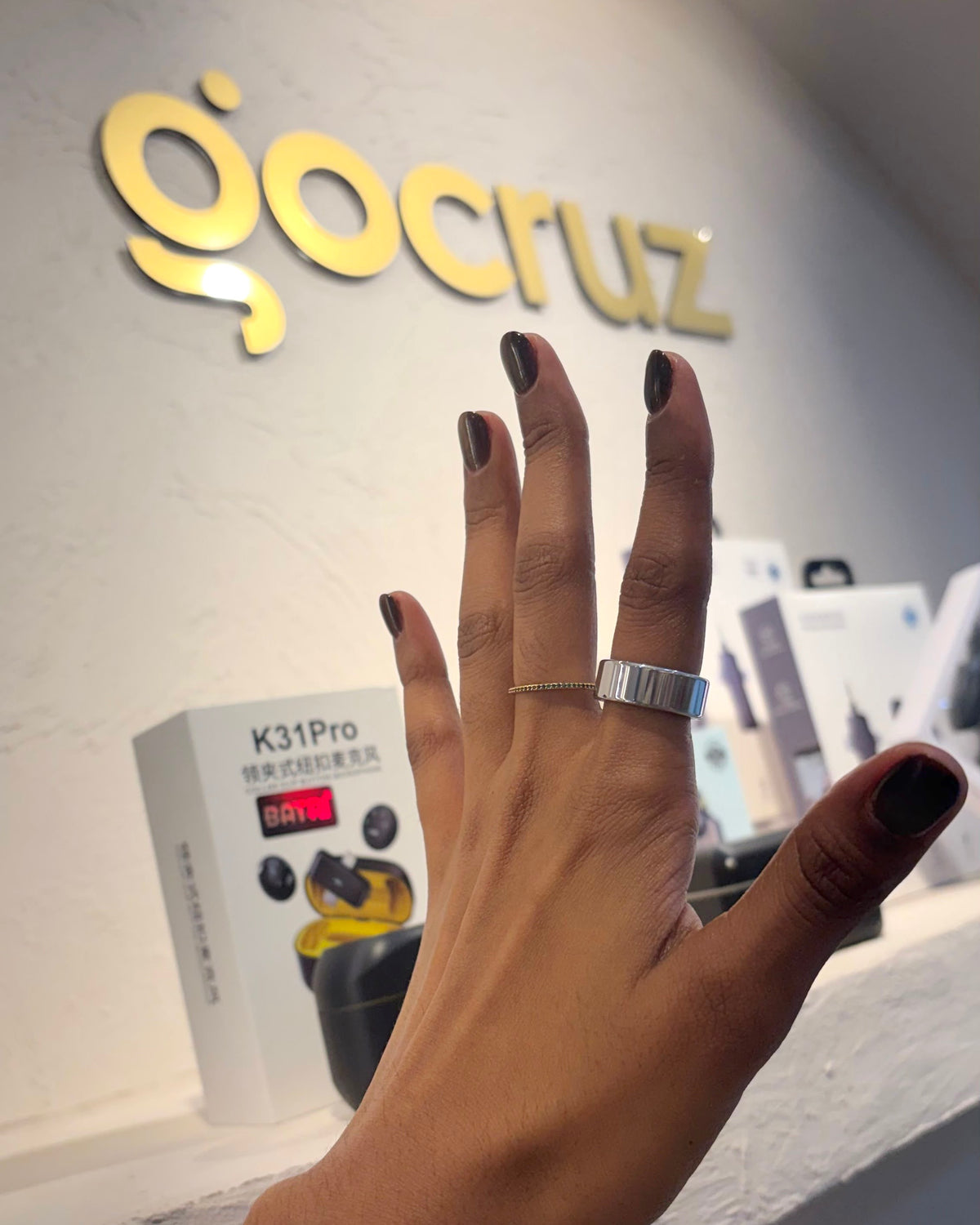 Anillo inteligente (oura ring)