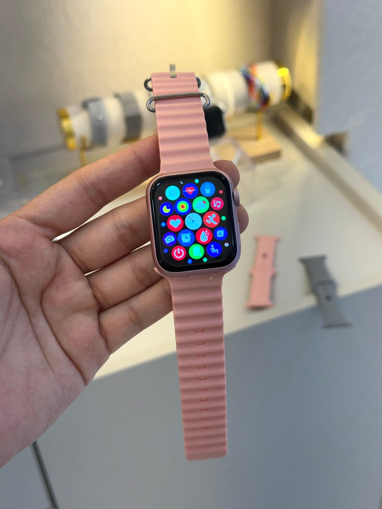 Reloj rosa 38mm x3