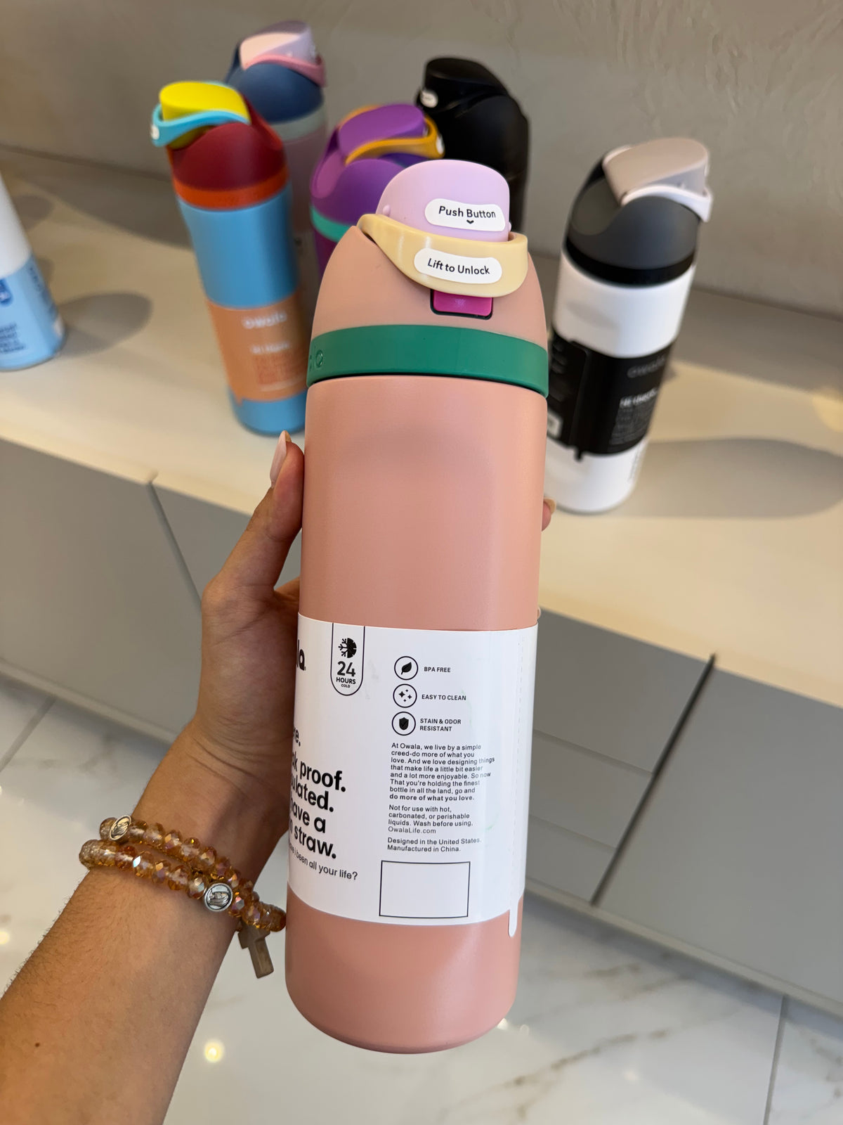Termo tipo owala 24 onzas- 710 ml