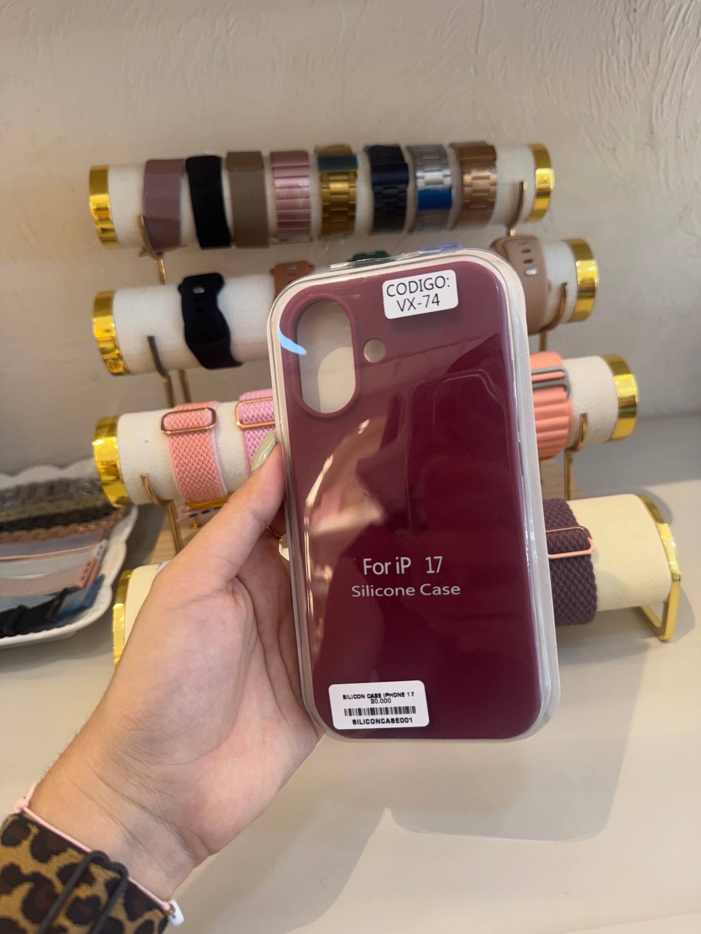 Silicona case iPhone 17