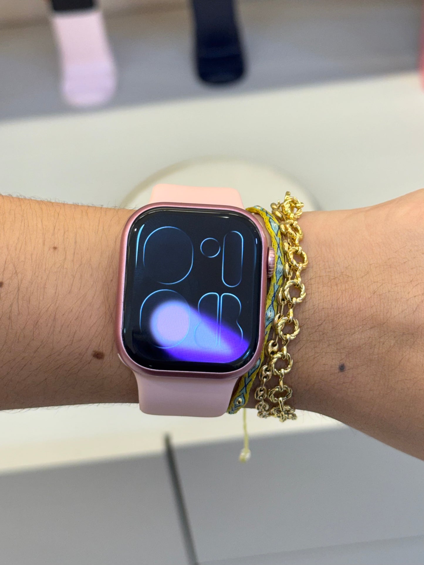 Reloj rosado x2 42mm