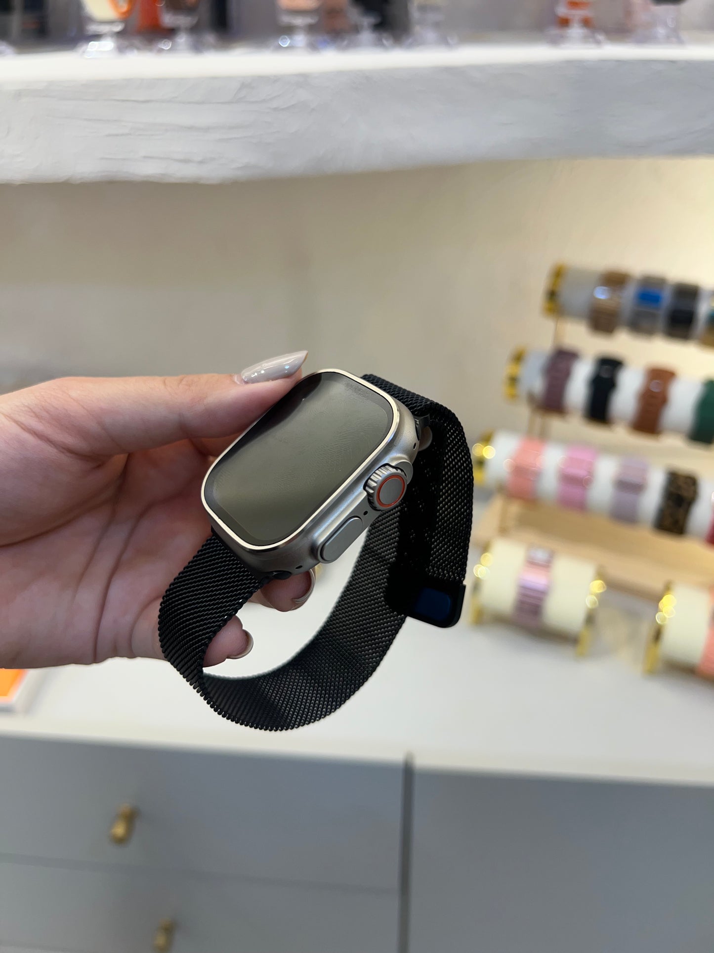 Reloj ultra champaña x7 manillas