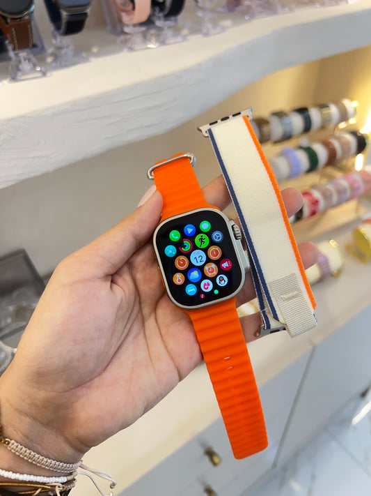 Reloj ultra champaña 49mm (naranja)