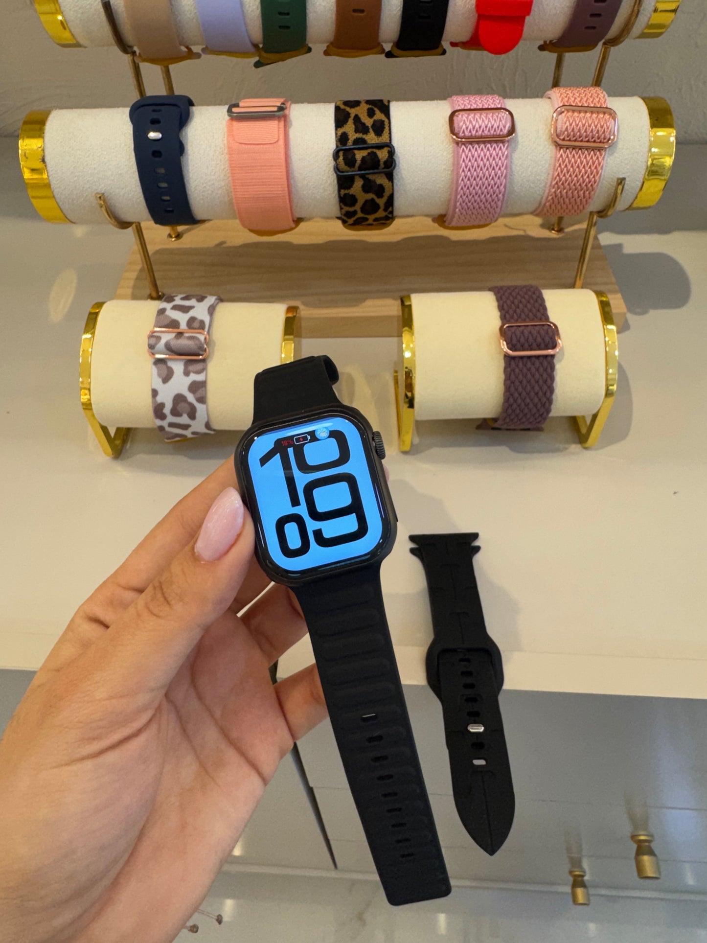 Reloj negro 38mm