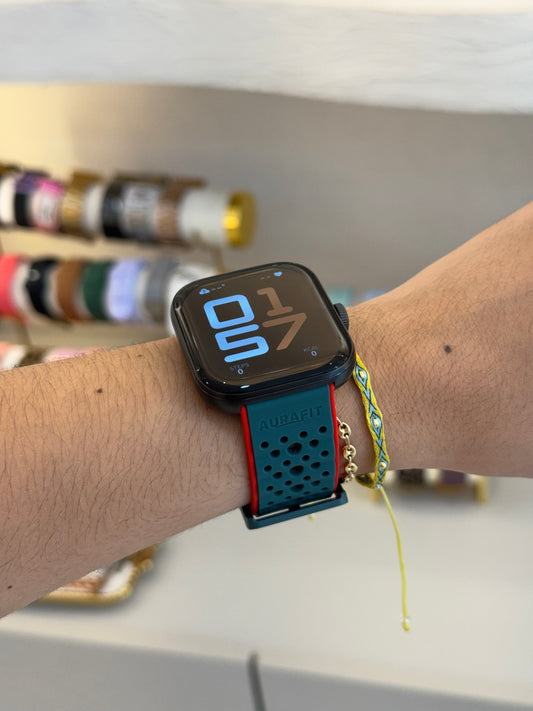 Reloj negro resistente al agua 💦 (45mm)